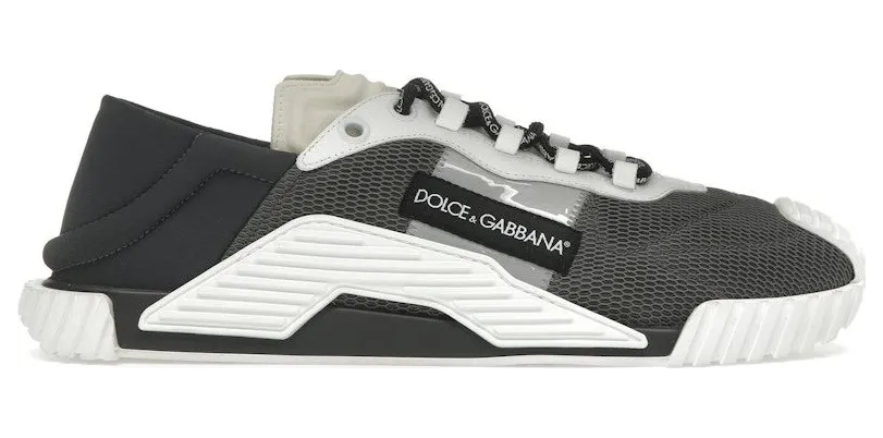 Dolce & Gabbana NS1 Low Top Anthracite Ivory (CS1769 AJ968 8C717)
