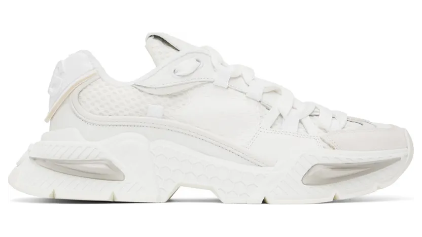 Dolce & Gabbana White Airmaster Sneakers (CS2071AY951)
