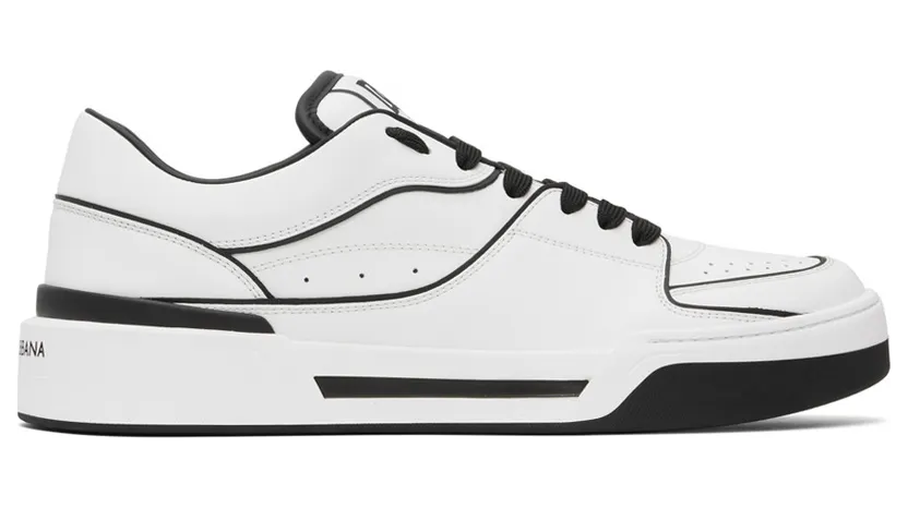 Dolce & Gabbana White New Roma Sneakers (CS2036AY965)
