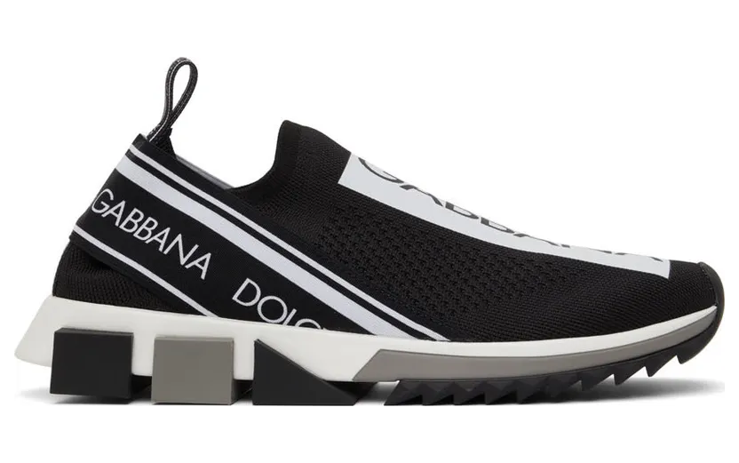 Dolce and Gabbana Black Sorrento Sneakers (CS1713 AH677)