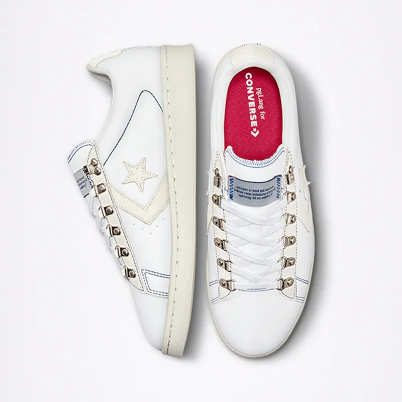 Converse pgLang voor Converse Pro Leather White/vaporous Gray (A00692C)