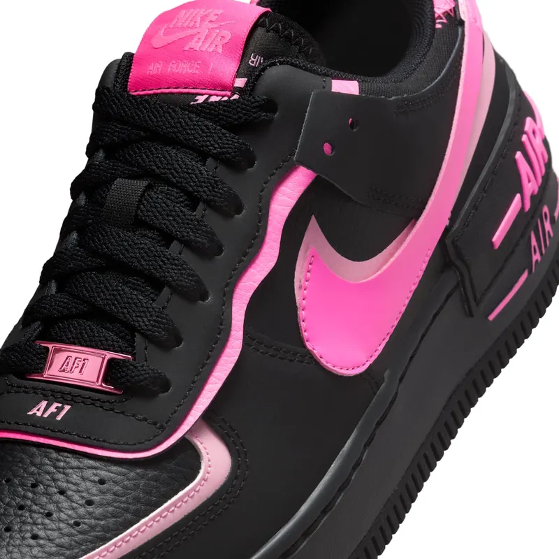 Nike Air Force 1 Low Shadow Black Pink Spell (CI0919-006)