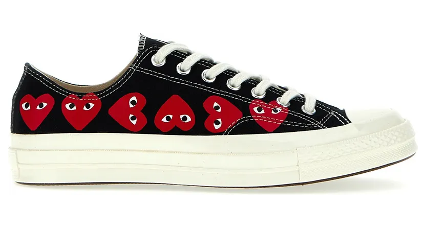 Comme Des Garçons Play X Converse “Black” (AZK1261)