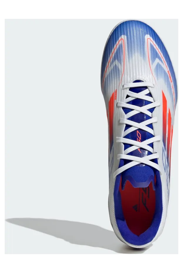 adidas F50 League Turf Cloud White Solar Red Lucid Blue (IF1343)