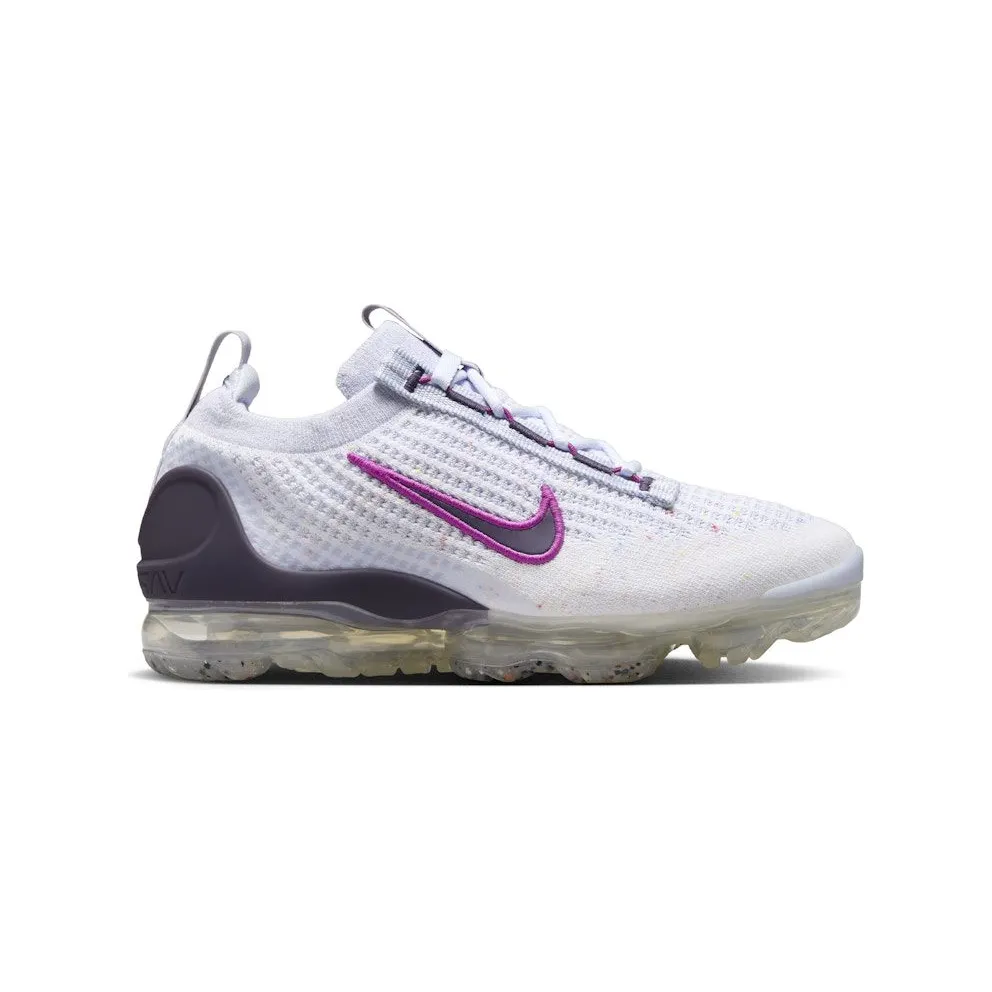 Nike Air VaporMax 2021 FK White Football Grey Hot Fuchsia Dark Raisin (DB1550-107)