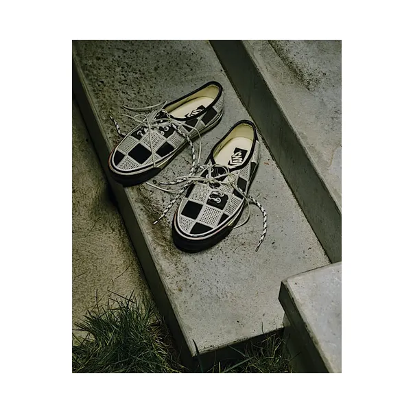 Vans Authentic 44 LX Shell Knit “Black Egret” (VN000Y0RFDB)