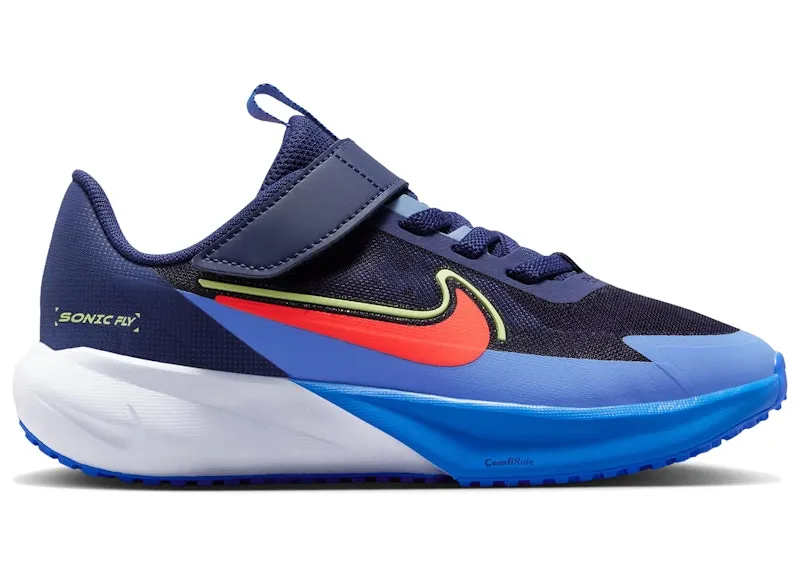 Nike Sonic Fly Midnight Navy Blue Crystal Hot Lava (FZ0016-403)