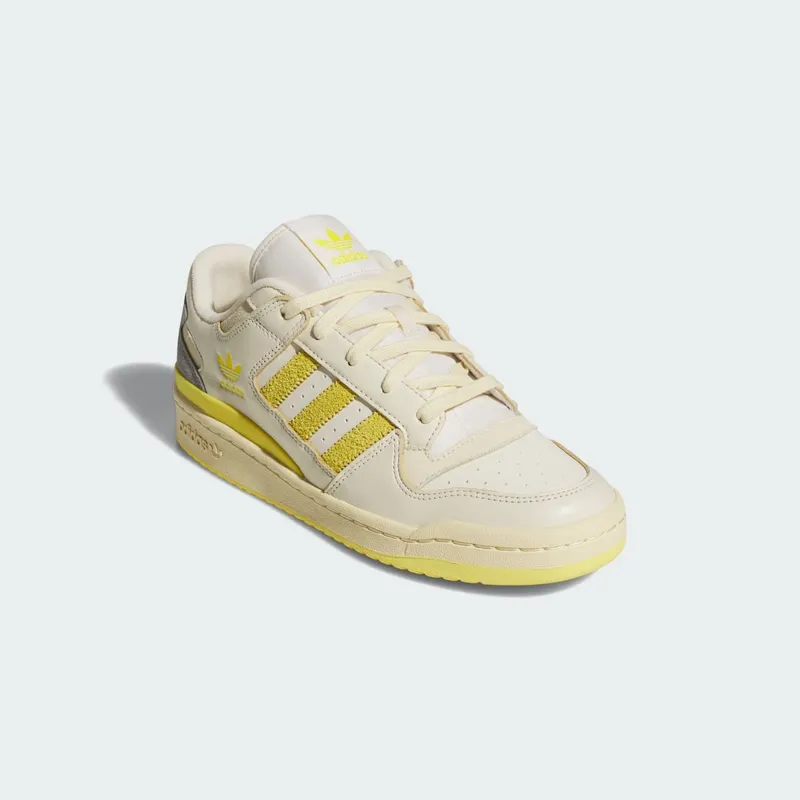 Adidas Forum Low CL Cream White / Yellow / Warm Vanilla (JI3273)