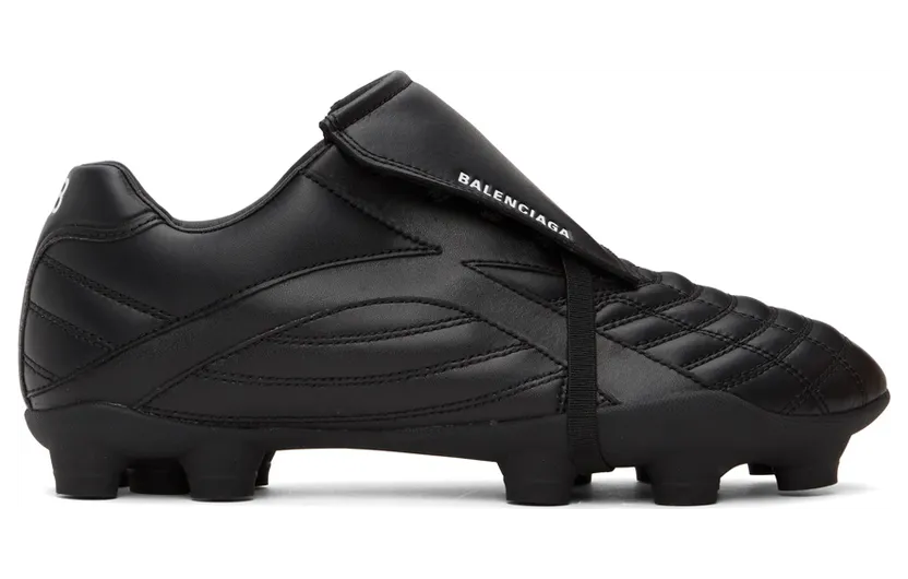 Balenciaga Black Soccer Sneakers (637132-W3BR1)