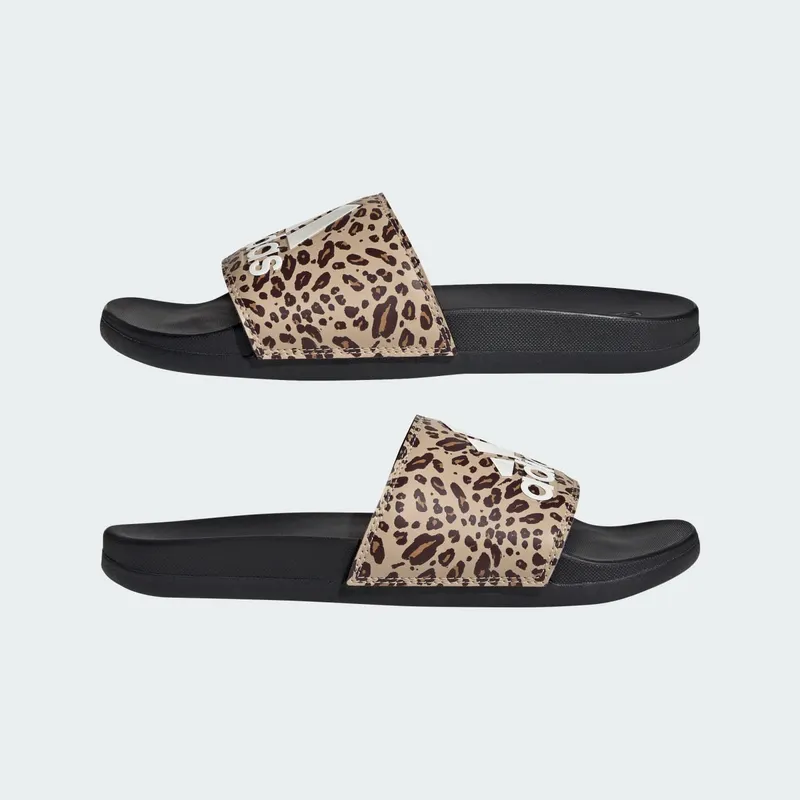 Adidas adilette Comfort Slides Core Black / Off White / Magic Beige (ID8502)
