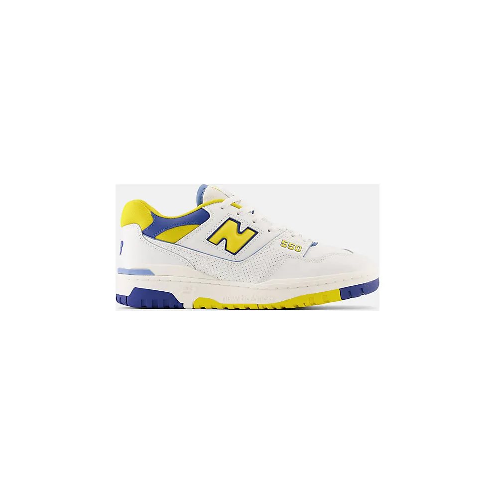 New Balance 550 Weiß/blanc/Gelb/Jaune/Blau/Bleu (BB550NCG)