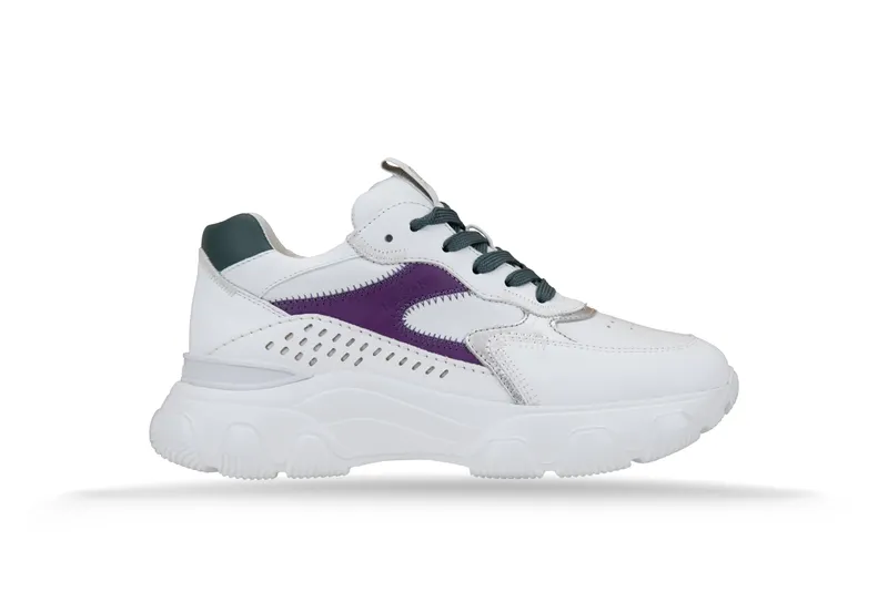 Hogan Hyperactive “White/Green/Purple” (HXW5400DQ01 02RG)