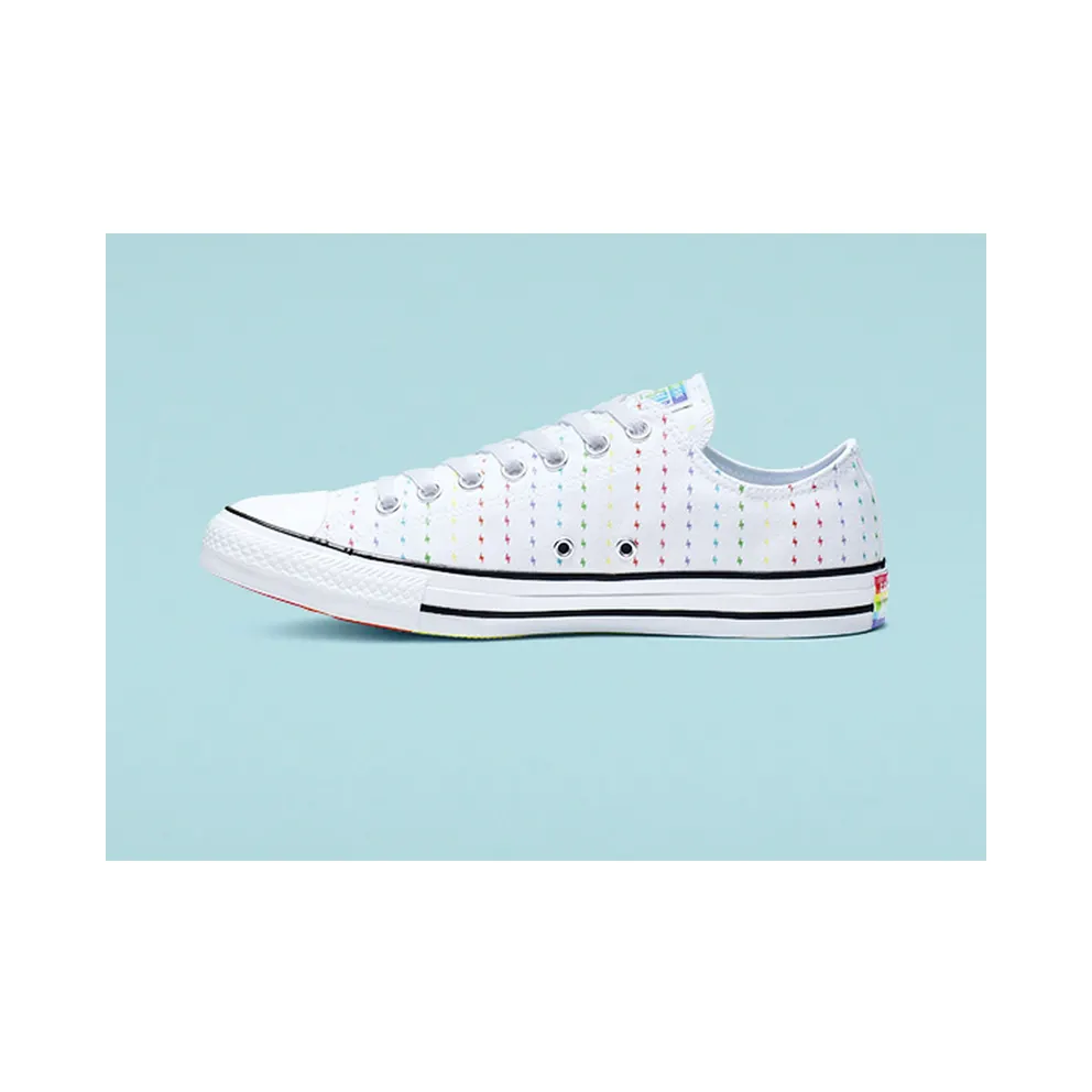 Converse Chuck Taylor All Star Ox ‘Pride Pattern’ White/Multi/Black (165717C)