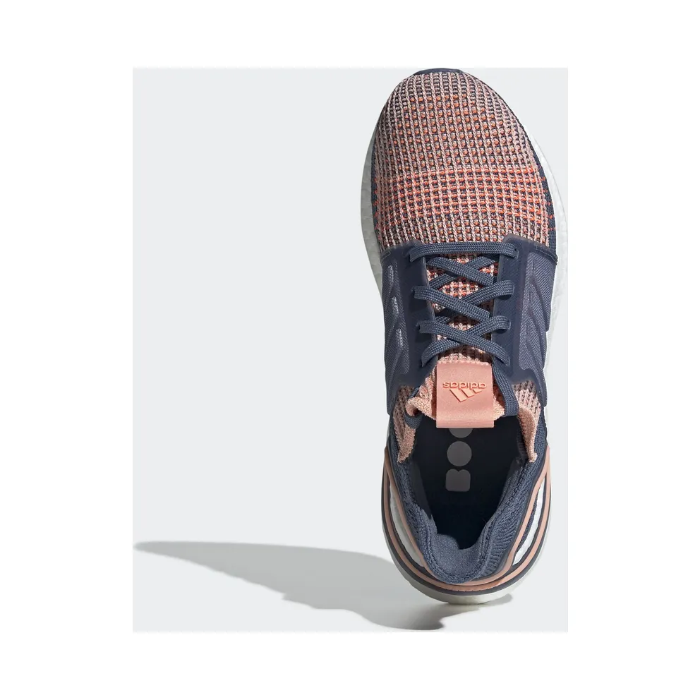 adidas Ultra Boost 19 Glow Pink (W) Glow Pink/Tech Ink/Solar Orange (G54013)