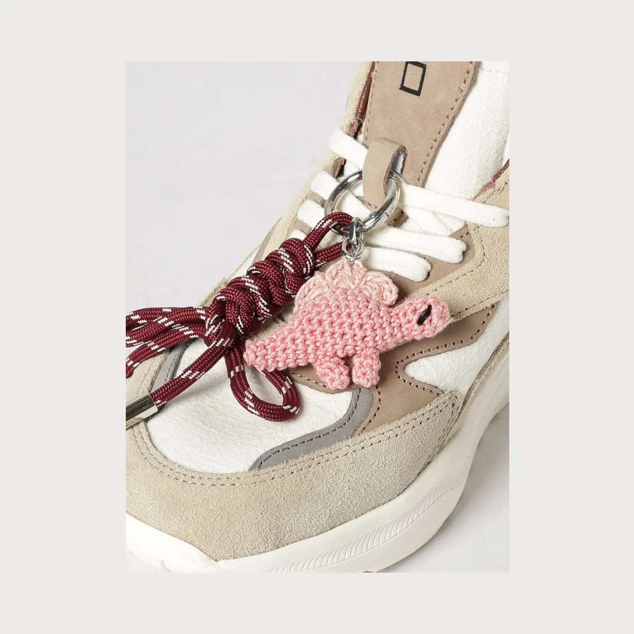D.A.T.E D. A.T. E. Suede and Linen Fuga Sneakers Yellow Cream (W441FGLIHB) (3)