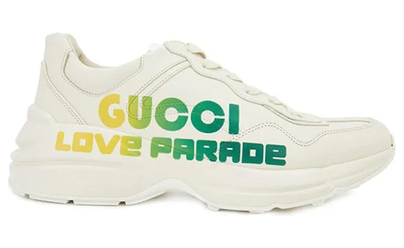 Gucci Rhyton Love Parade Beige Yellow Green (708796-DRW00-9522)