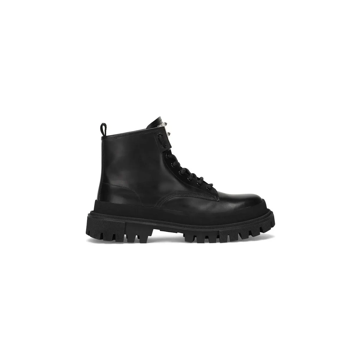 Dolce & Gabbana Lace Up Ankle Boots Black (CS2052AD410)
