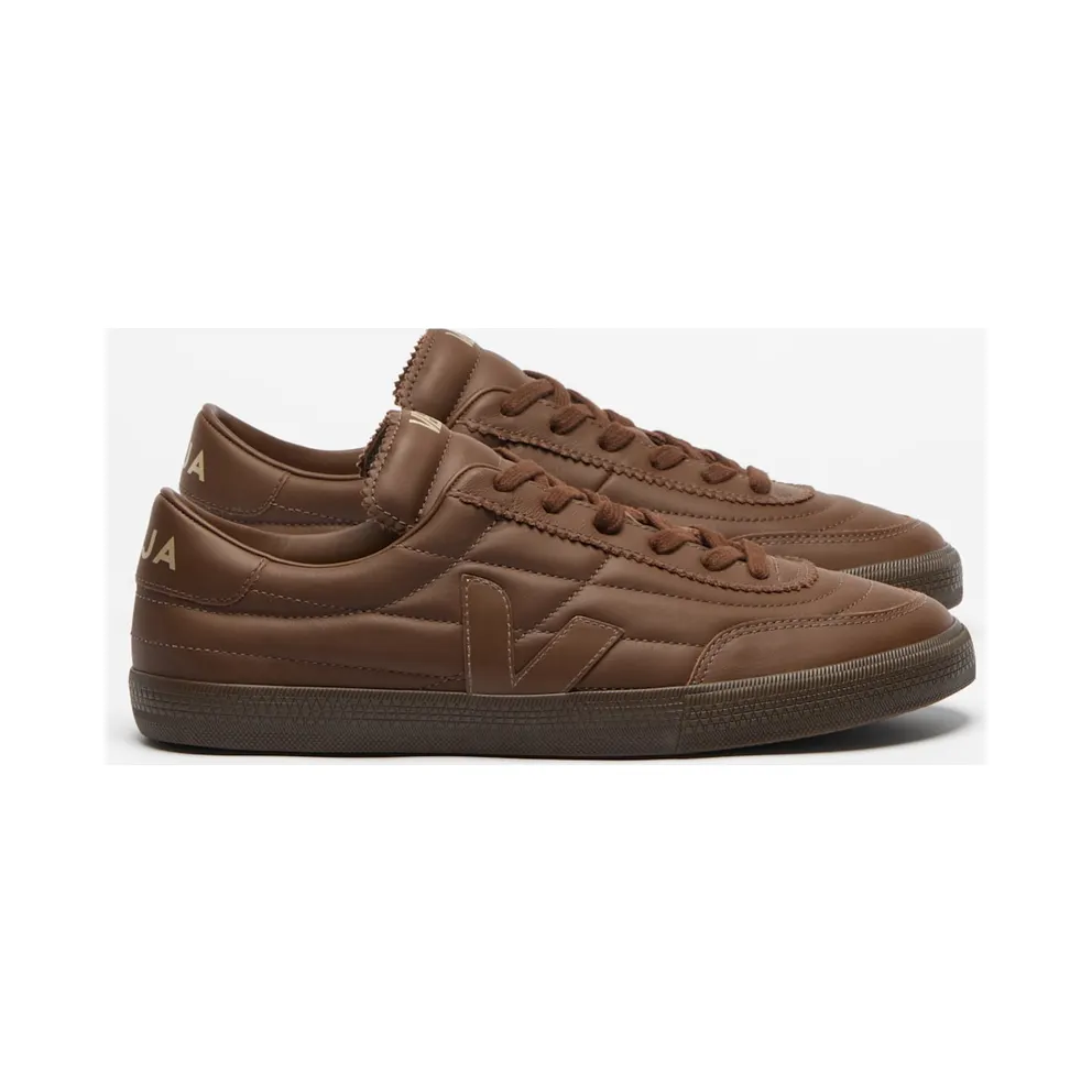 VEJA Panenka Signature gewatteerde sneakers – Bruin (DT0222027)