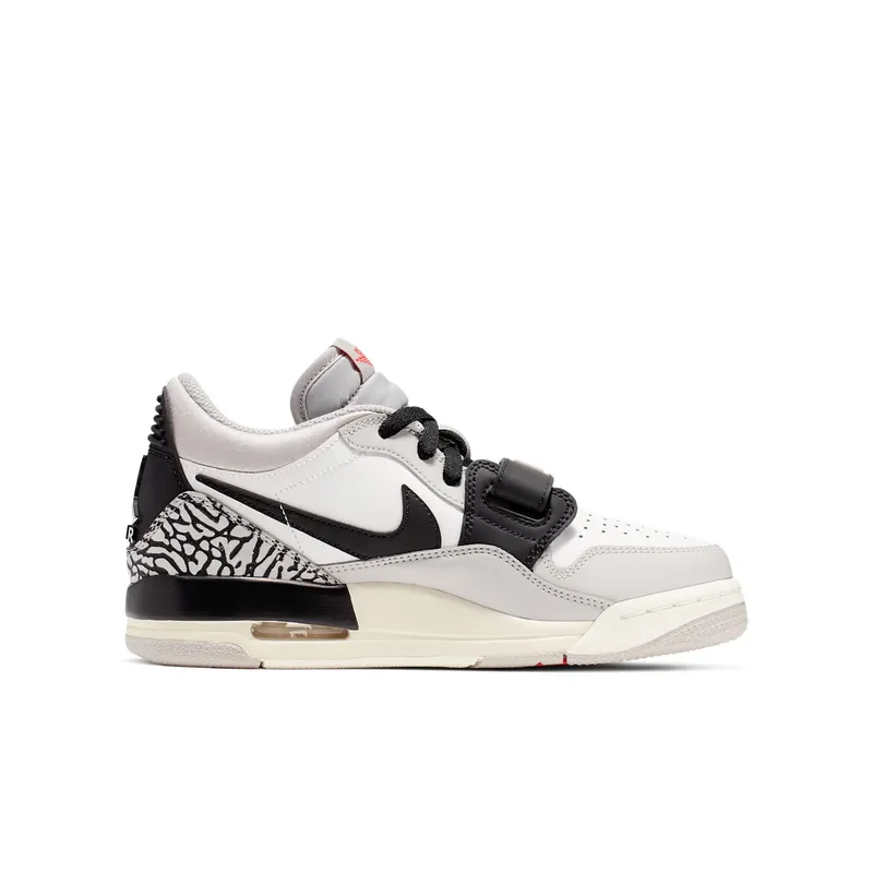 Jordan Legacy 312 Low Tech Grey Fire Red Black (GS) Summit White/Fire Red-Tech Grey-Black (CD9054-101)