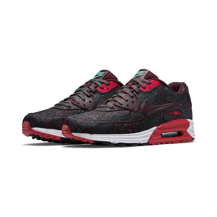 Nike Air Max Lunar90 Burgundy-Paisley
