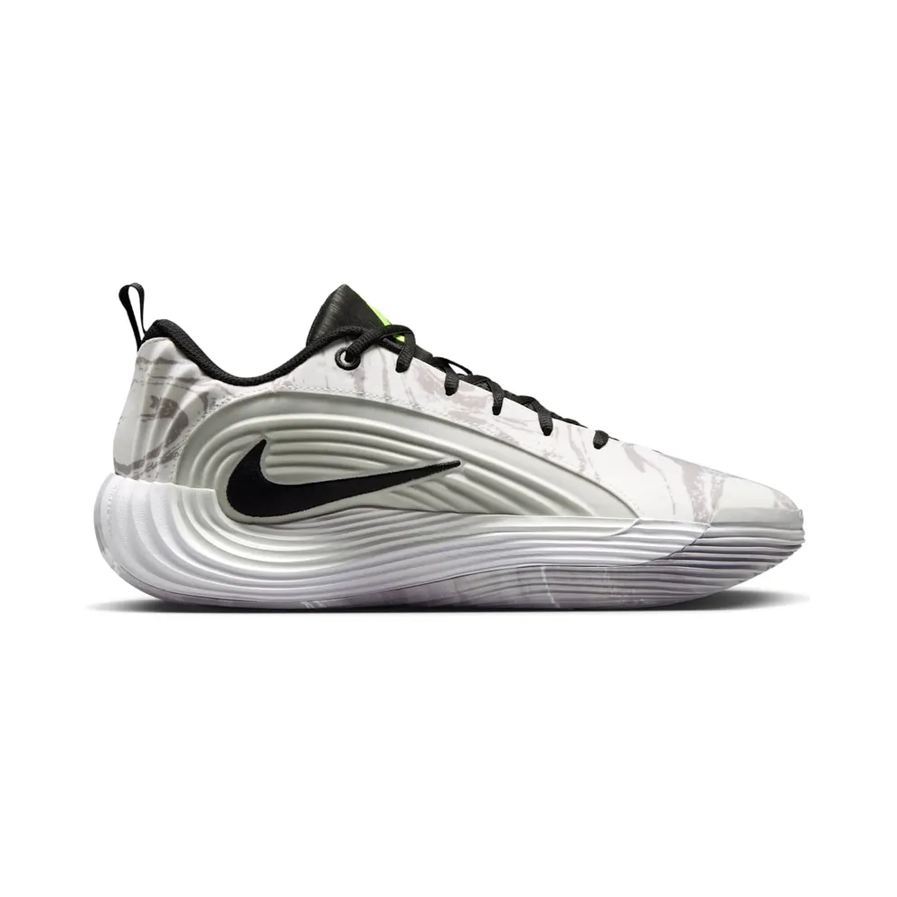 Nike Giannis Immortality 5 “White / Off-White / Light Smoke Grey / Metallic Silver” (IM5130-101)