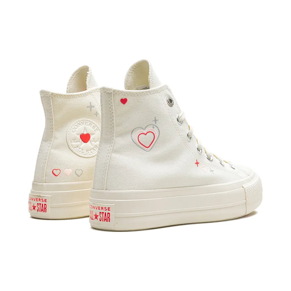 Converse CHUCK TAYLOR ALL STAR LIFT PLATFORM HIGH “Y2K Heart” (A09114C)