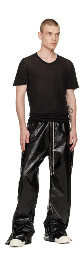 Rick owens Black Slash 911 BLACK/MILK/MILK (DU02B4802 SLASH) (5)