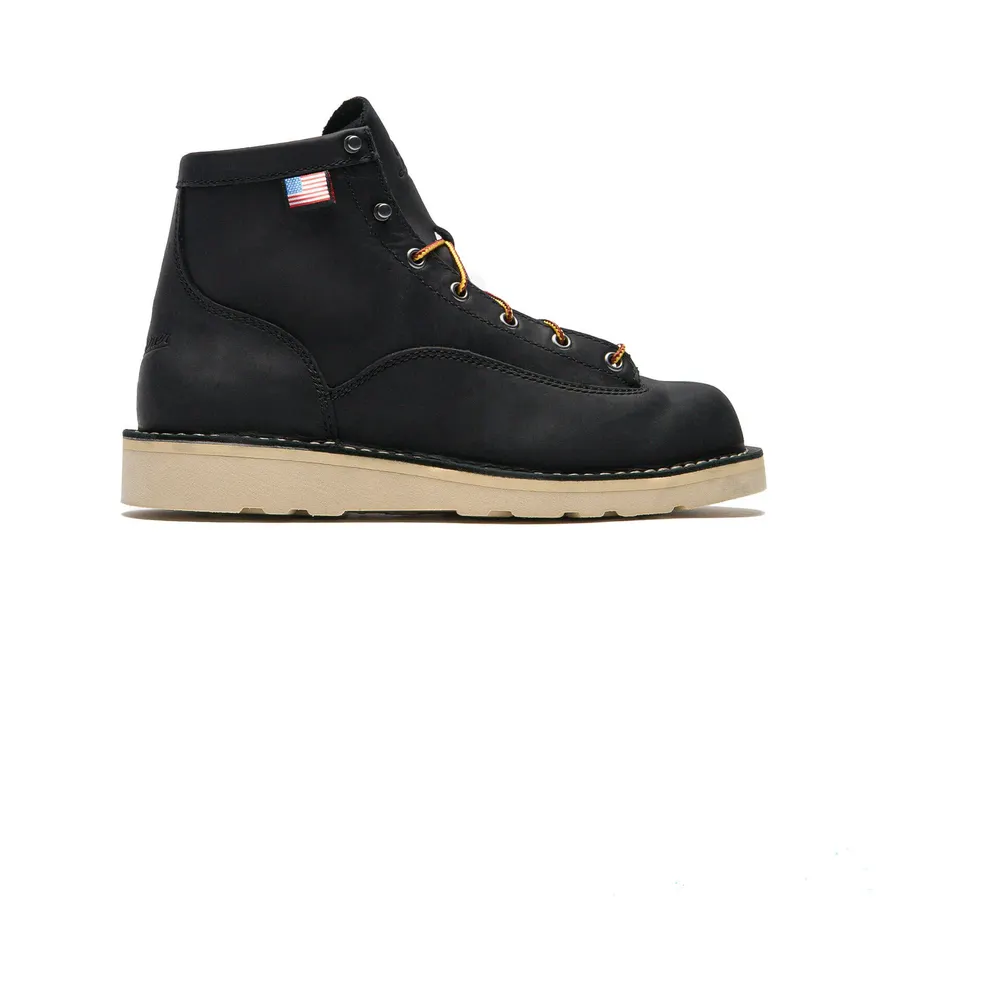 Danner Bull Run Moc Toe (Made in USA) Black (15545)
