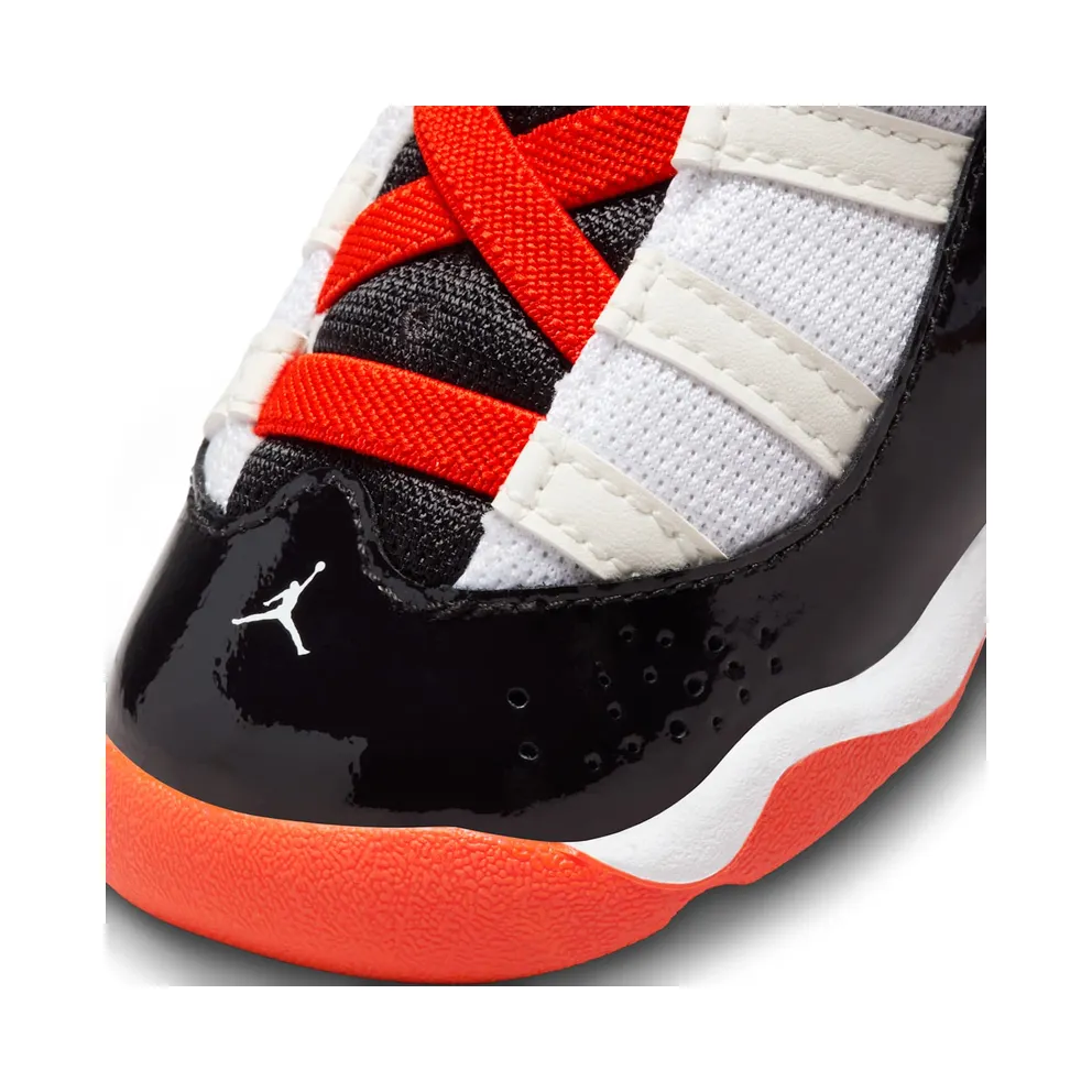 Jordan 6 Rings White Black Sail Team Orange (DV1344-108)