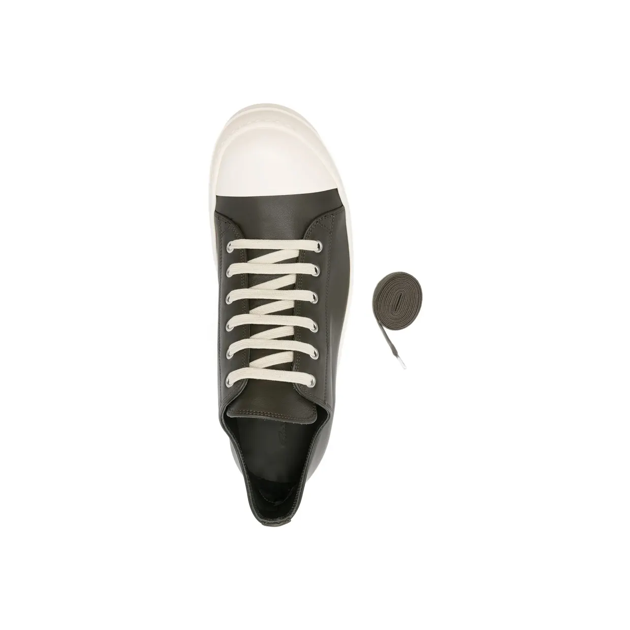 Rick Owens Low Sneaks “Green/Neutrals” (RU02E1891 LCO 2511) (2)