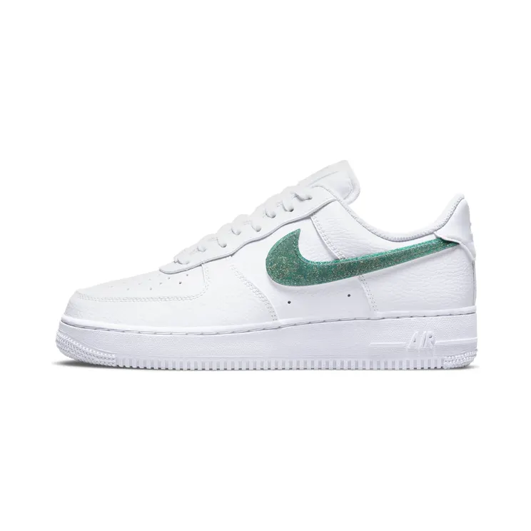 Nike Air Force 1 Low Glitter Swoosh Green (W) (DH4407-100)