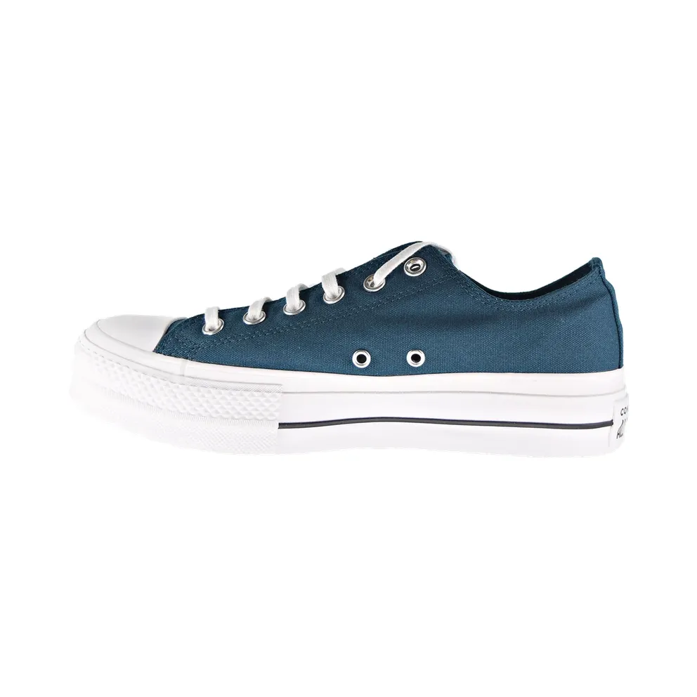 Converse Chuck Taylor All Star Lift Ox “Midnight Turq/White/Black” (566283C)
