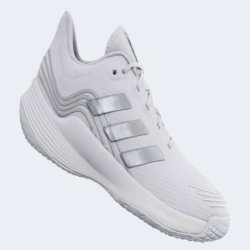 Adidas Novaflight Sustainable Volleyball Shoes Cloud White / Silver Metallic / Cloud White (GX8187)