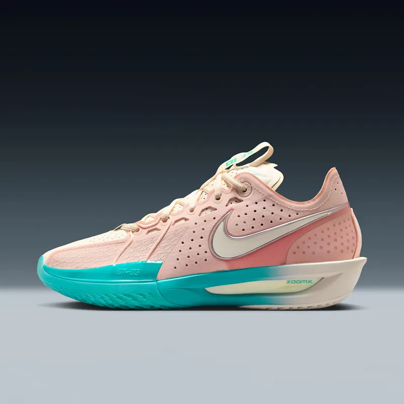 Nike Air Zoom GT Cut 3 Washed Coral Dusty Cactus Metallic Silver Chalk (DV2913-601)