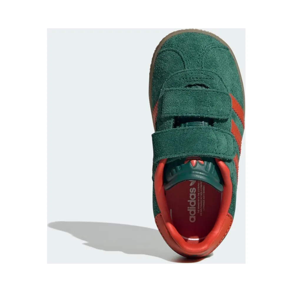 adidas Gazelle Comfort Closure Kids Collegiate Green / Preloved Red / Gum (IE8706)
