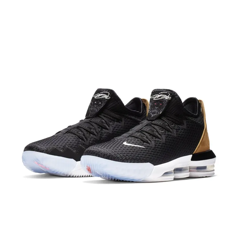 Nike LeBron 16 Low Black Wheat “Soundtrack” Black/Multi-Color-White-Wheat (CI2668-001)