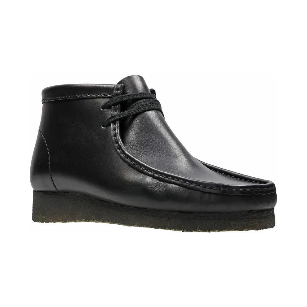 Clarks Originals Wallabee Boot Black Leather (26155512)