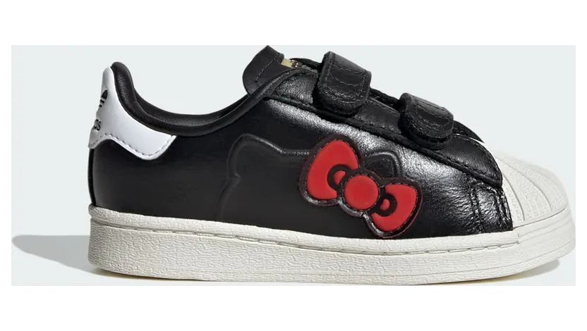 adidas Superstar Comfort Closure Hello Kitty Core Black Cloud White Red (IG6997)