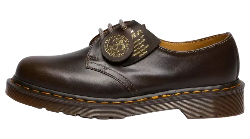 Dr Martens 1461 Classic Calf Leather “Sepia Grey — Classic Calf” (42469021)