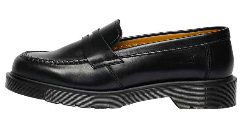 Dr Martens Delapre Leather Loafers “Black Classic Calf” (42692001)
