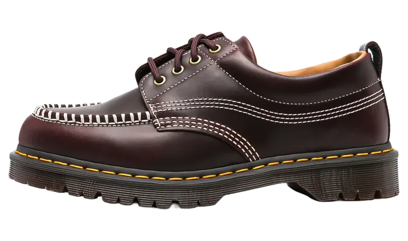 Dr Martens Lowell Leather Moc Toe “Cherry Red – Orleans” (31817600)