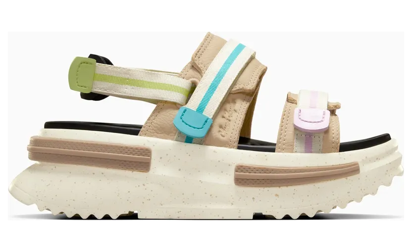 Converse Run Star Utility CX Sandal Nutty Granola Citron (A07611C)