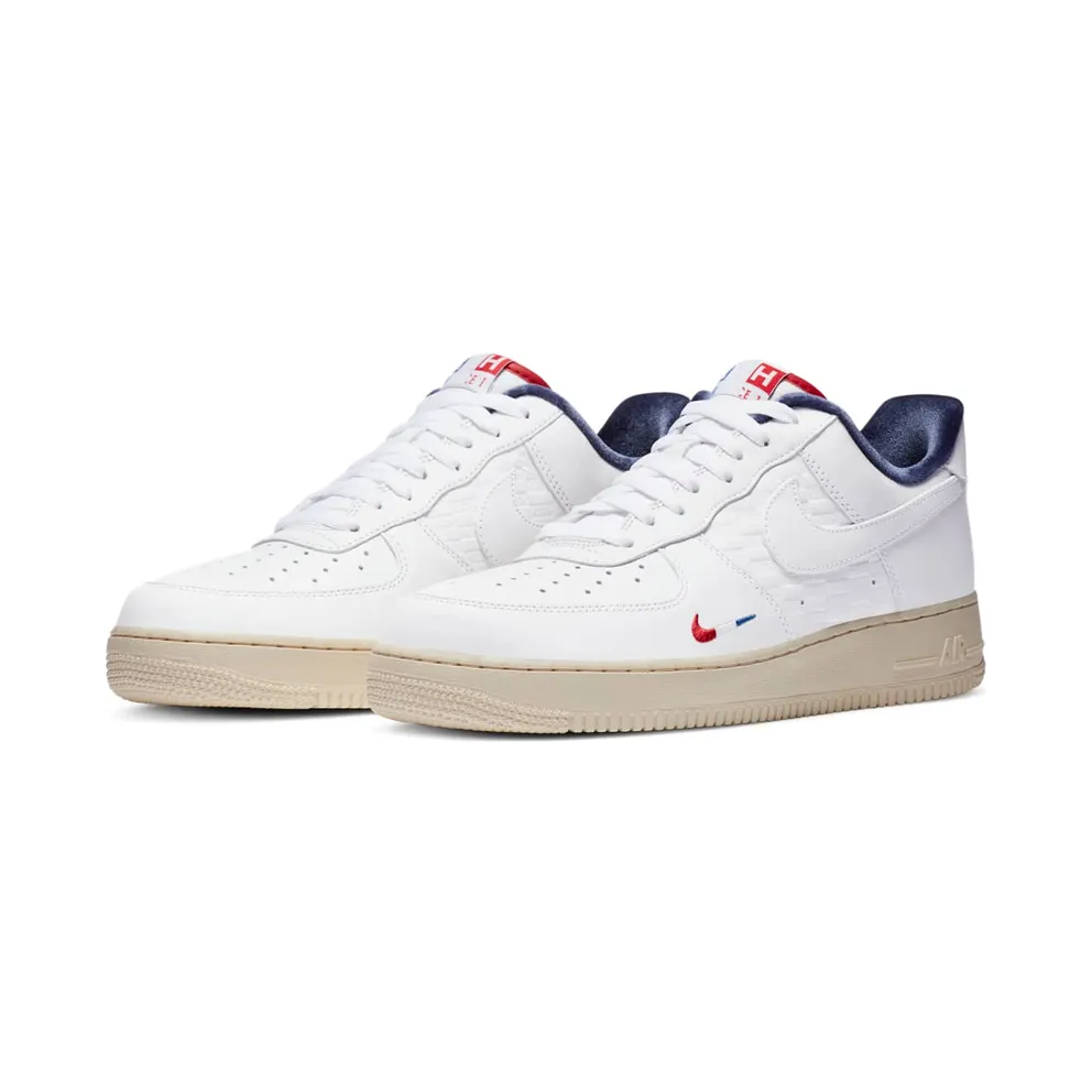 Nike Air Force 1 Low Kith Paris – “White / Red-navy” (CZ7927-100)