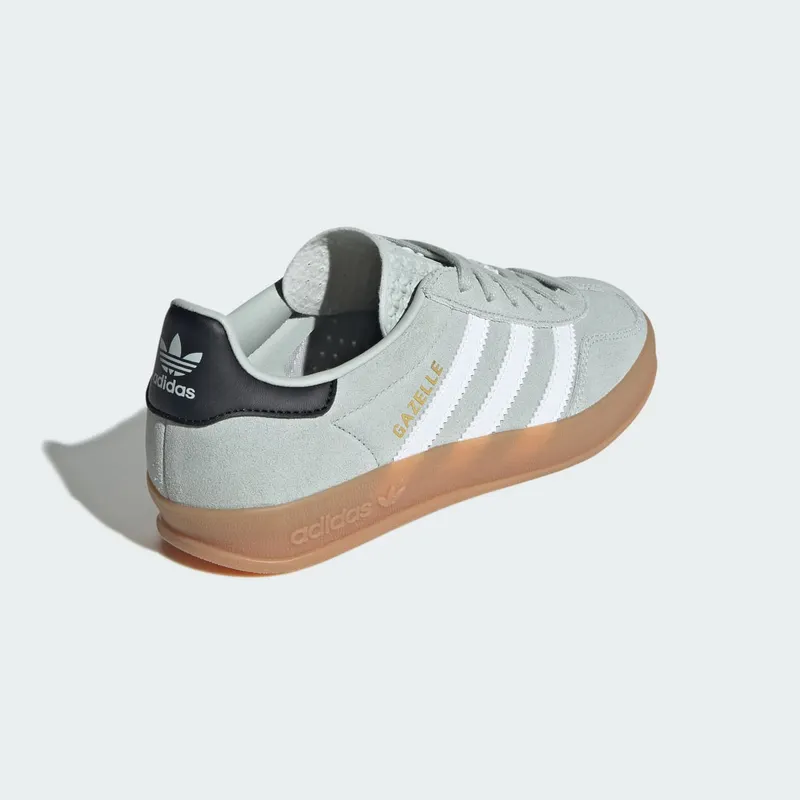 Adidas Gazelle Indoor Kids Wonder Silver / Cloud White / Core Black (JP8764)