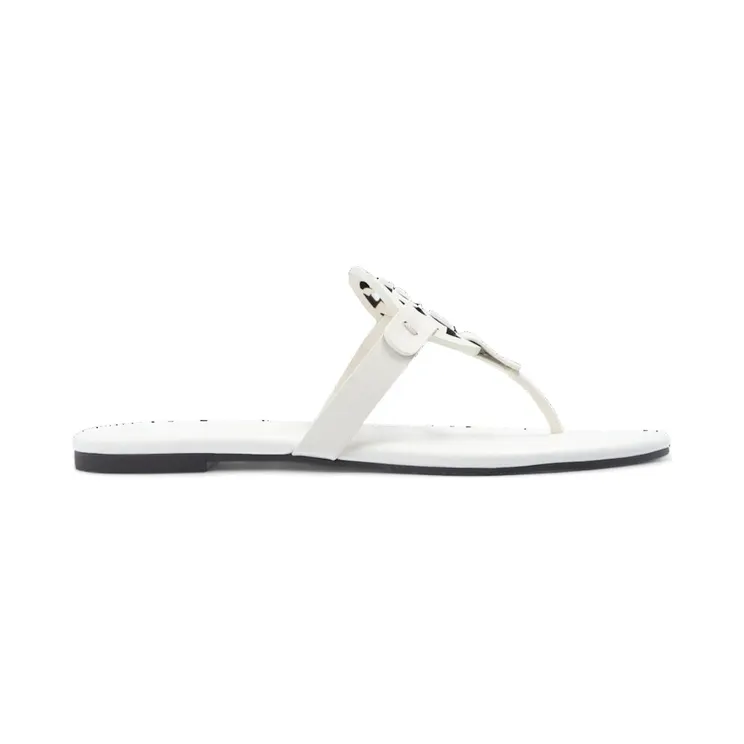 Tory Burch Miller Soft Sandals New Ivory Off White (90582-104)
