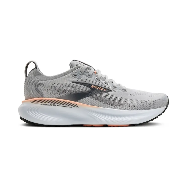 Brooks Adrenaline GTS 25 Grey Blackened Pearl Coral (120443-1B-032)