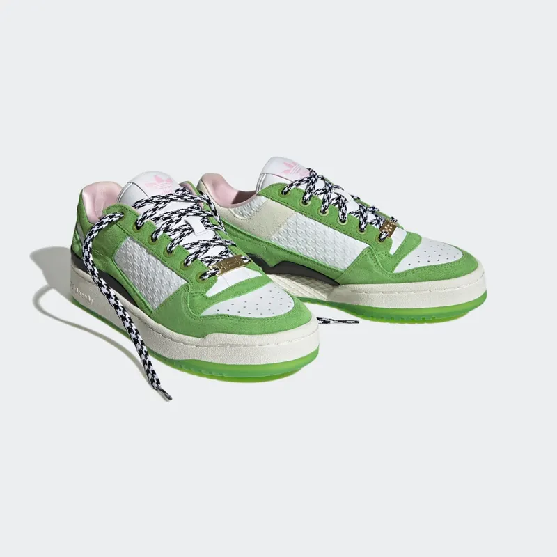 Adidas Forum Bold Team Rave Green / Cloud White / Clear Pink (FZ6590)