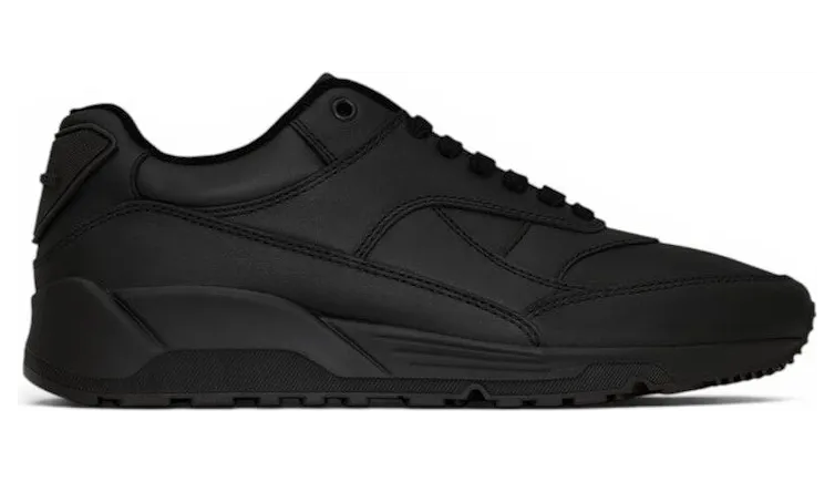 Saint Laurent Smooth Leather Bump Sneakers Black (81813500N001000)
