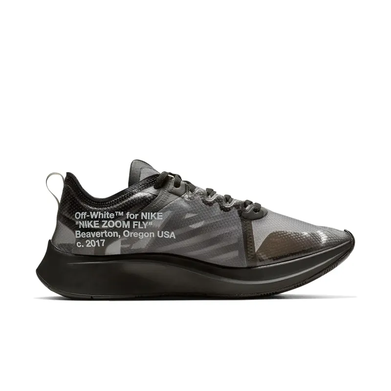 Nike x Off White Zoom Fly SP Black (2018) (AJ4588-001)