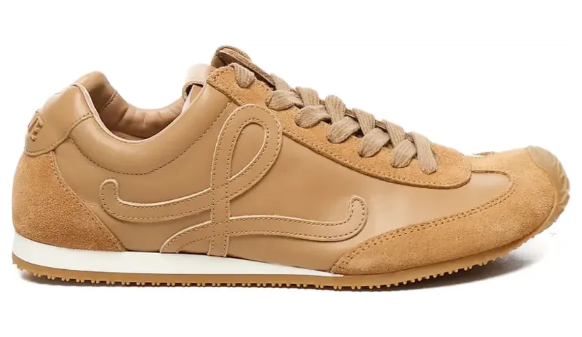 LOEWE Ballet Runner 2.0 sneakers verfraaid met logo – Beige (LLBR282X03)